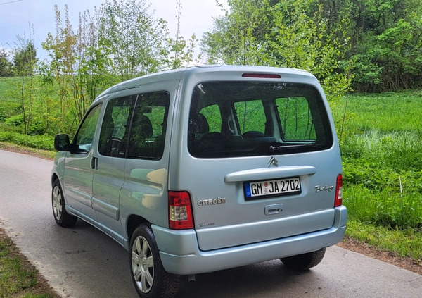 Citroen Berlingo cena 15900 przebieg: 138000, rok produkcji 2007 z Cybinka małe 56